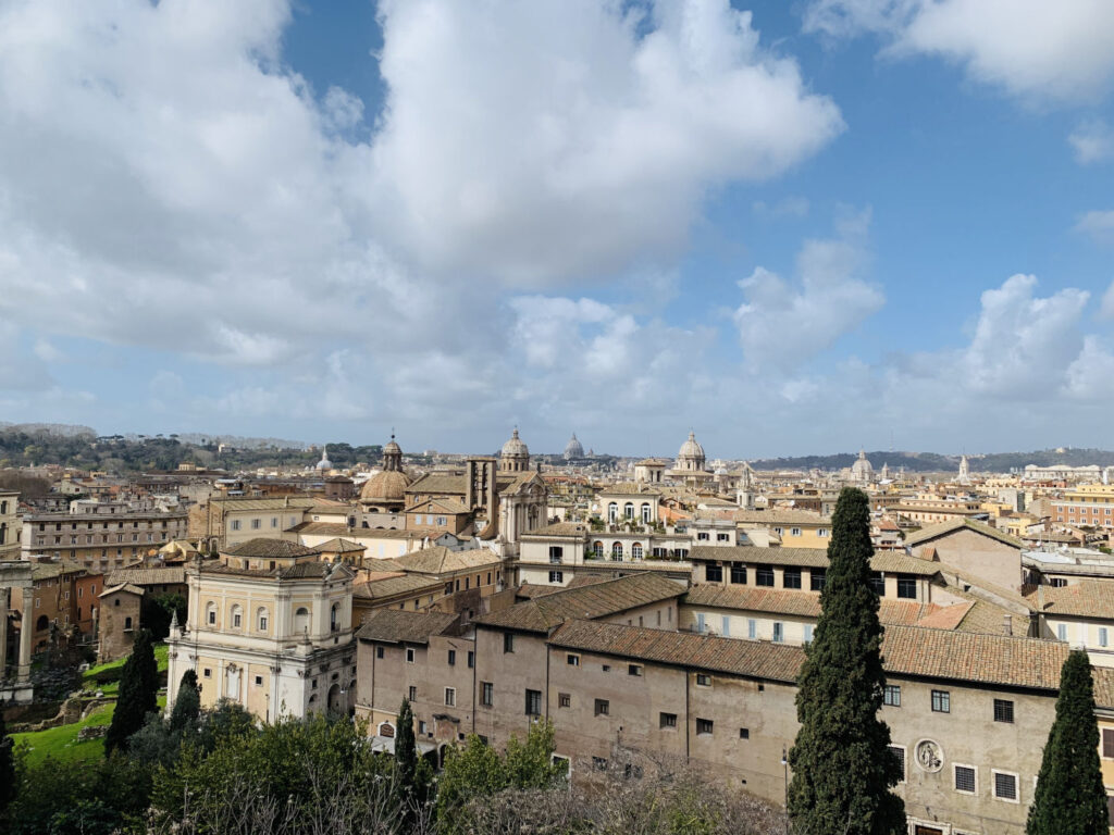 Rom aus der Sicht des Forum Romano